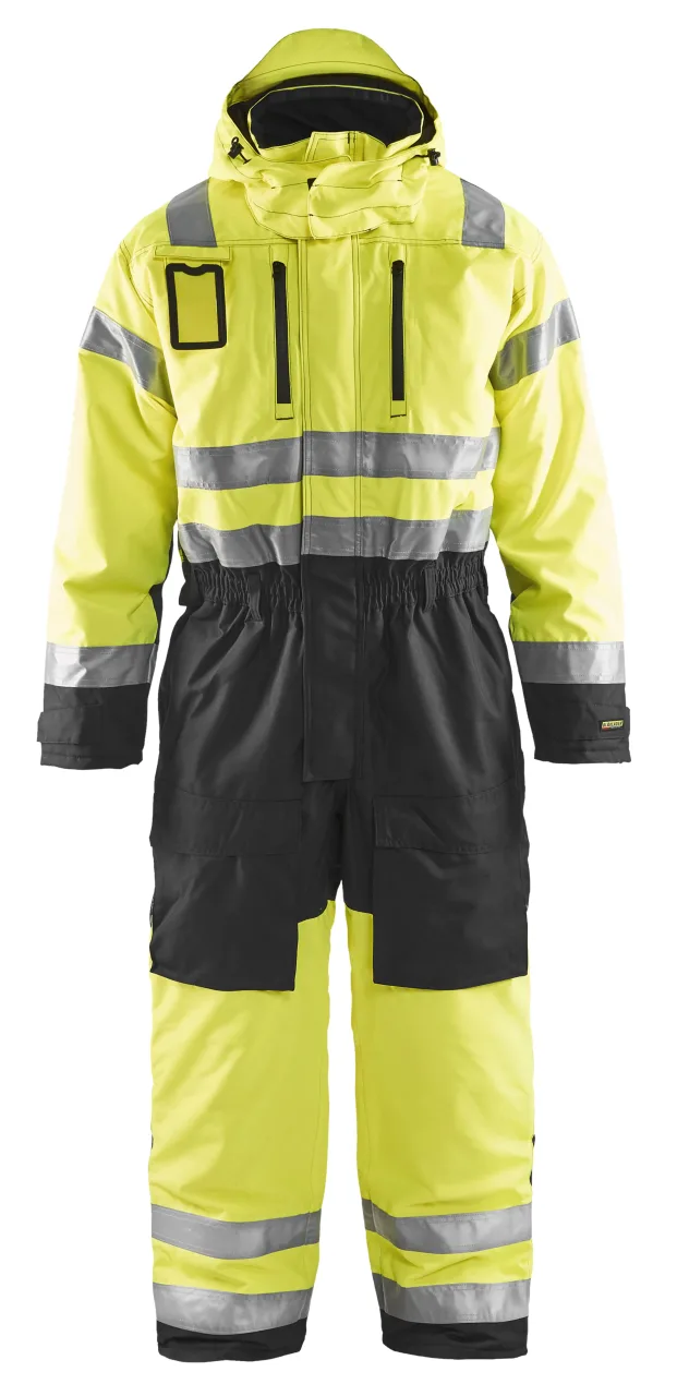 Combinaison hiver manches longues haute-visibilité