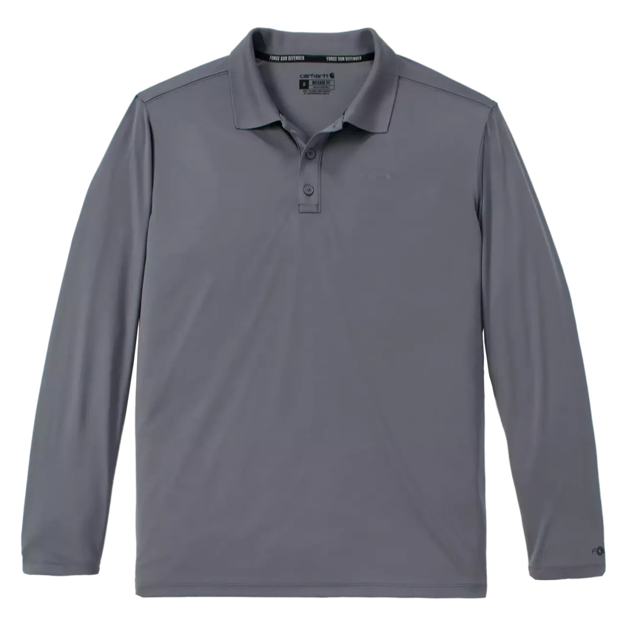 Carhartt Force Sun Defender™ Relaxed LS Logo Polo