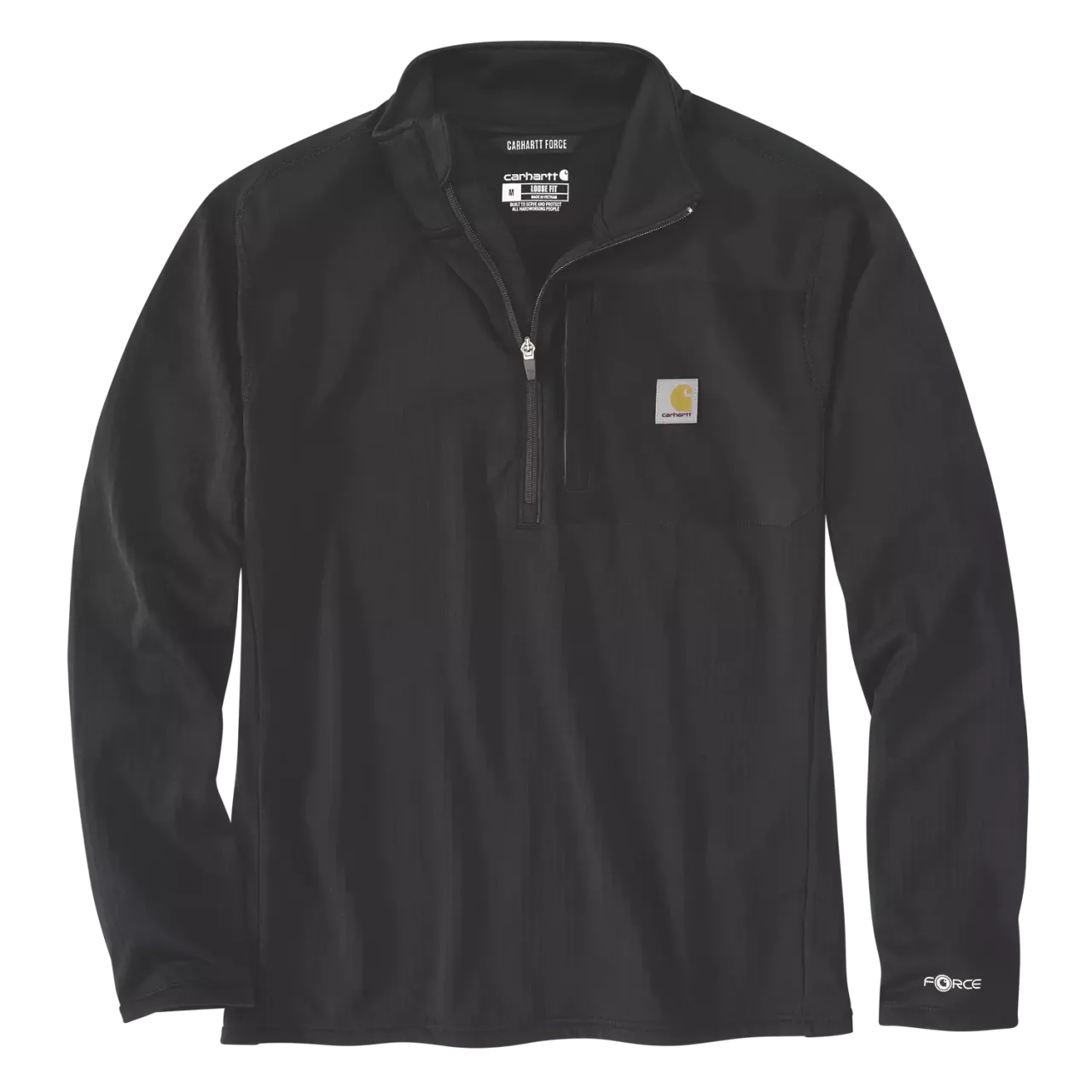 Carhartt Force™ Ironwood Relaxed 1/2 Zip Mock Neck