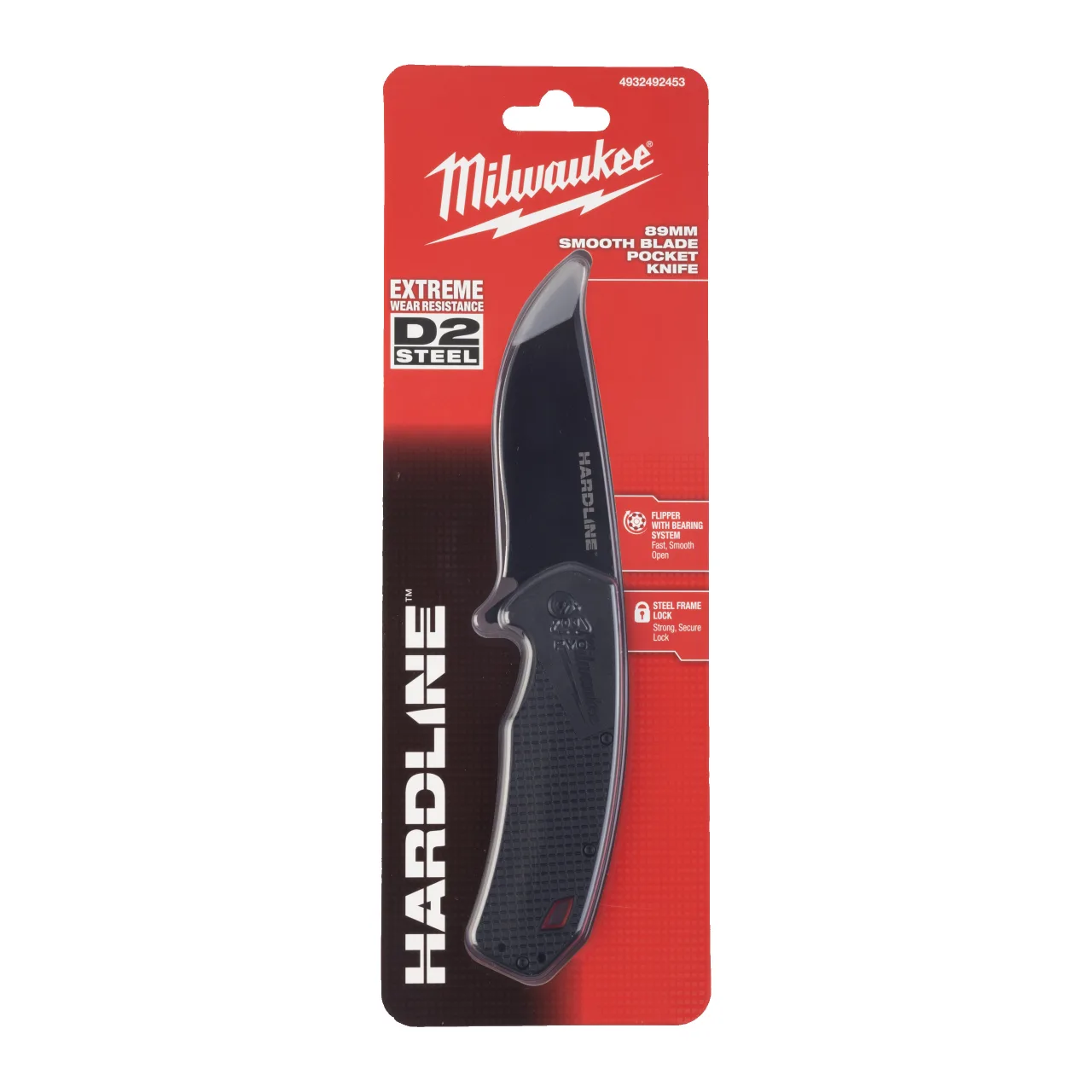 Couteau pliant HARDLINE™ 89mm - Lisse Hardline folding knives