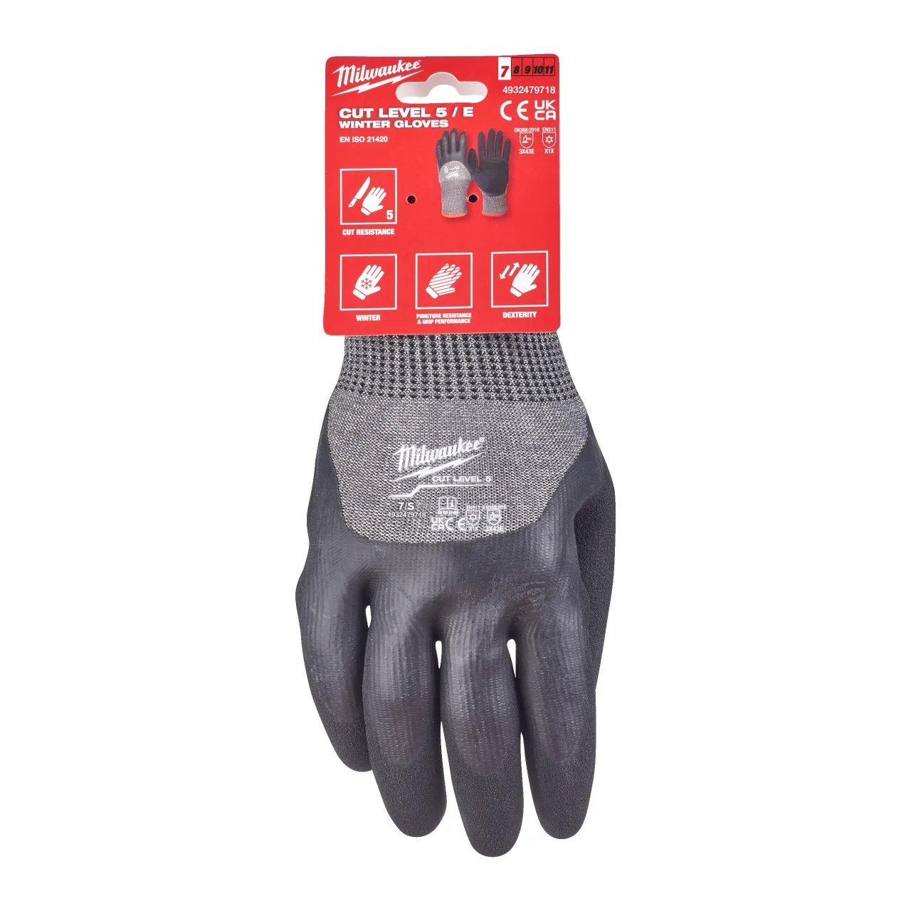 GANT D'HIVER ANTI COUPURE NIVEAU 5/E - S/7 Winter Cut E Gloves