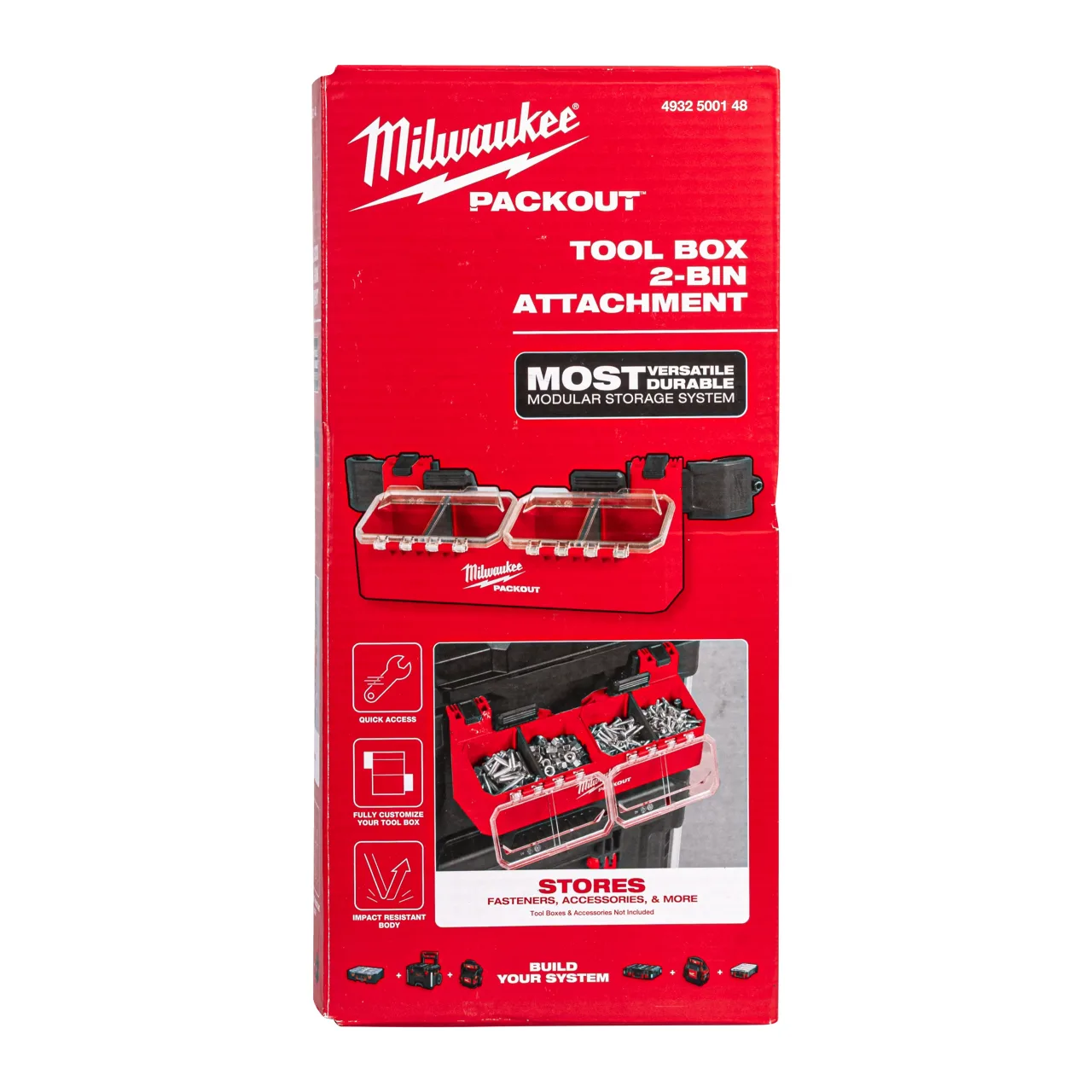 Accessoire à 2 bacs pour boîte à outils PACKOUT™ Packout Tool Box 2-Bin Attachment
