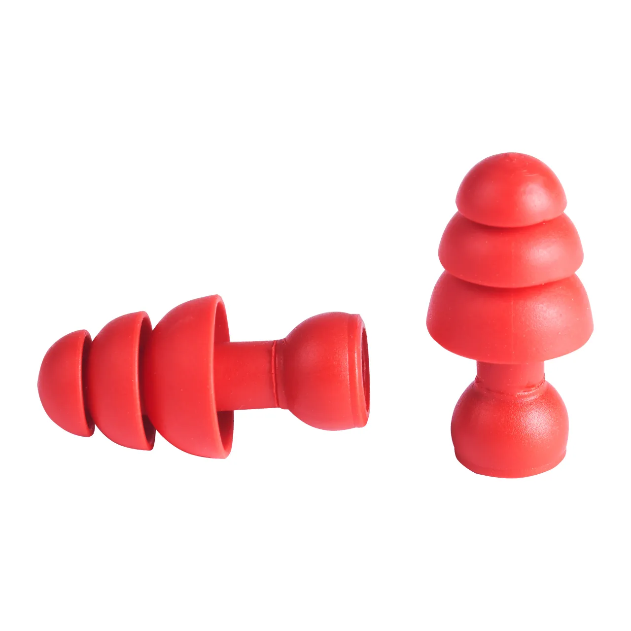 Banded Ear Plugs Silicone pour bouchon d'oreille - 5 pcs