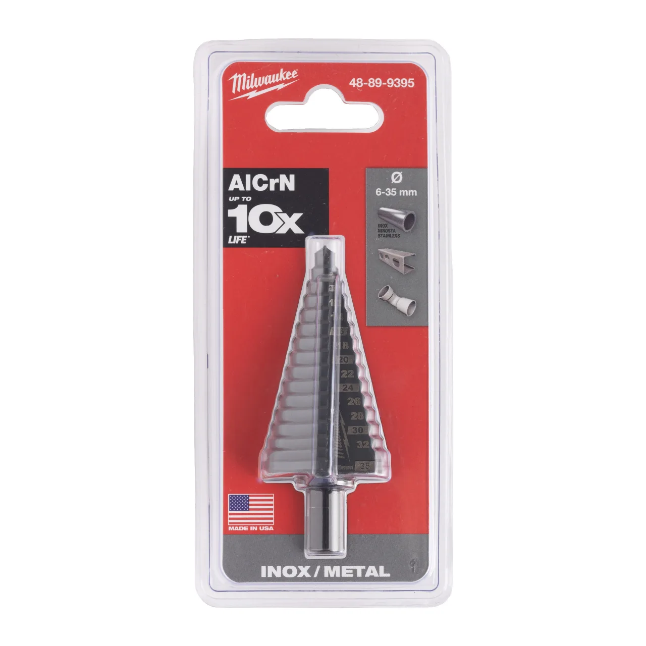 6 - 35 mm Cobalt Step Drills
