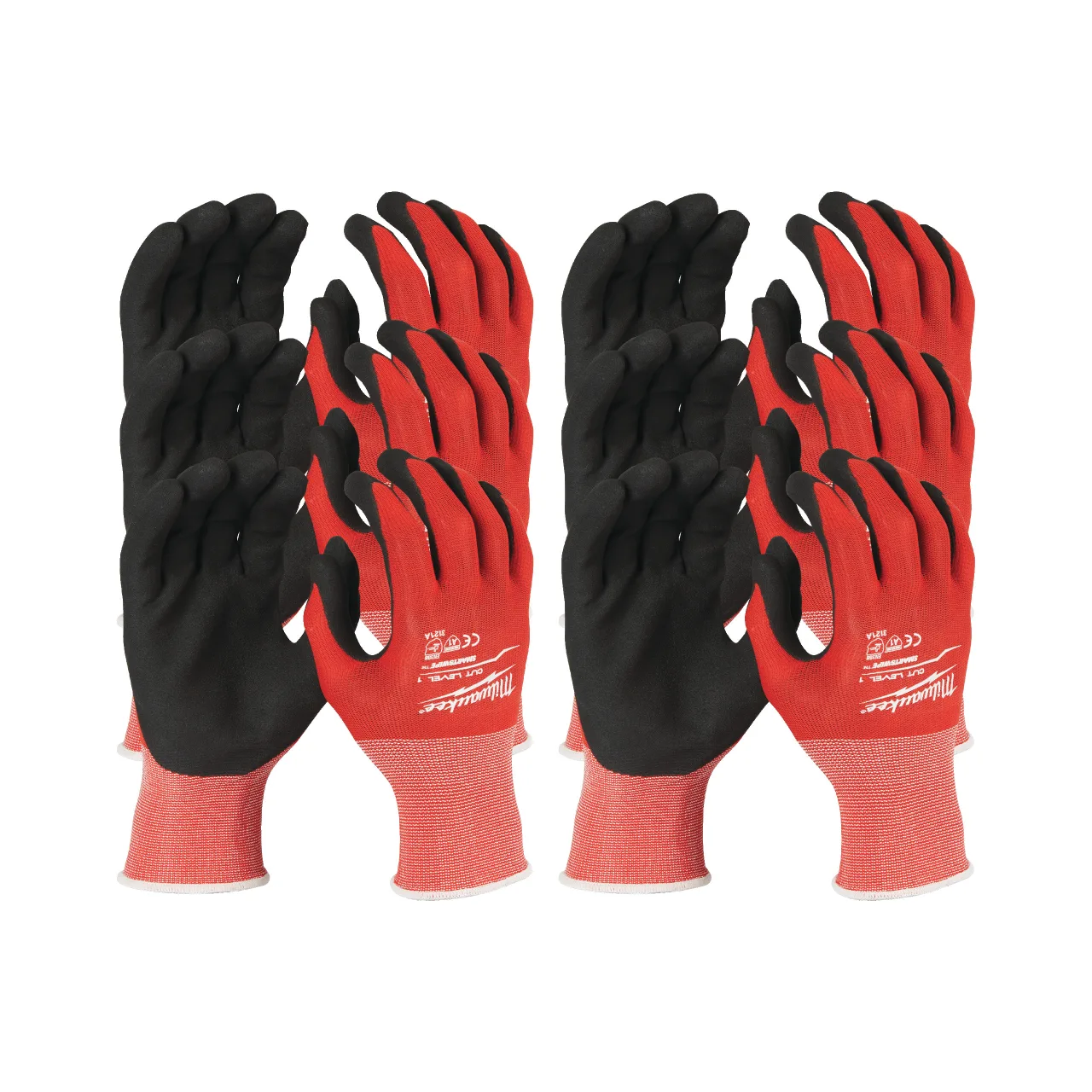 Cut A Gloves Gants Anti Coupure Niveau 1 - XXL/11 - Pack de 12 Pcs