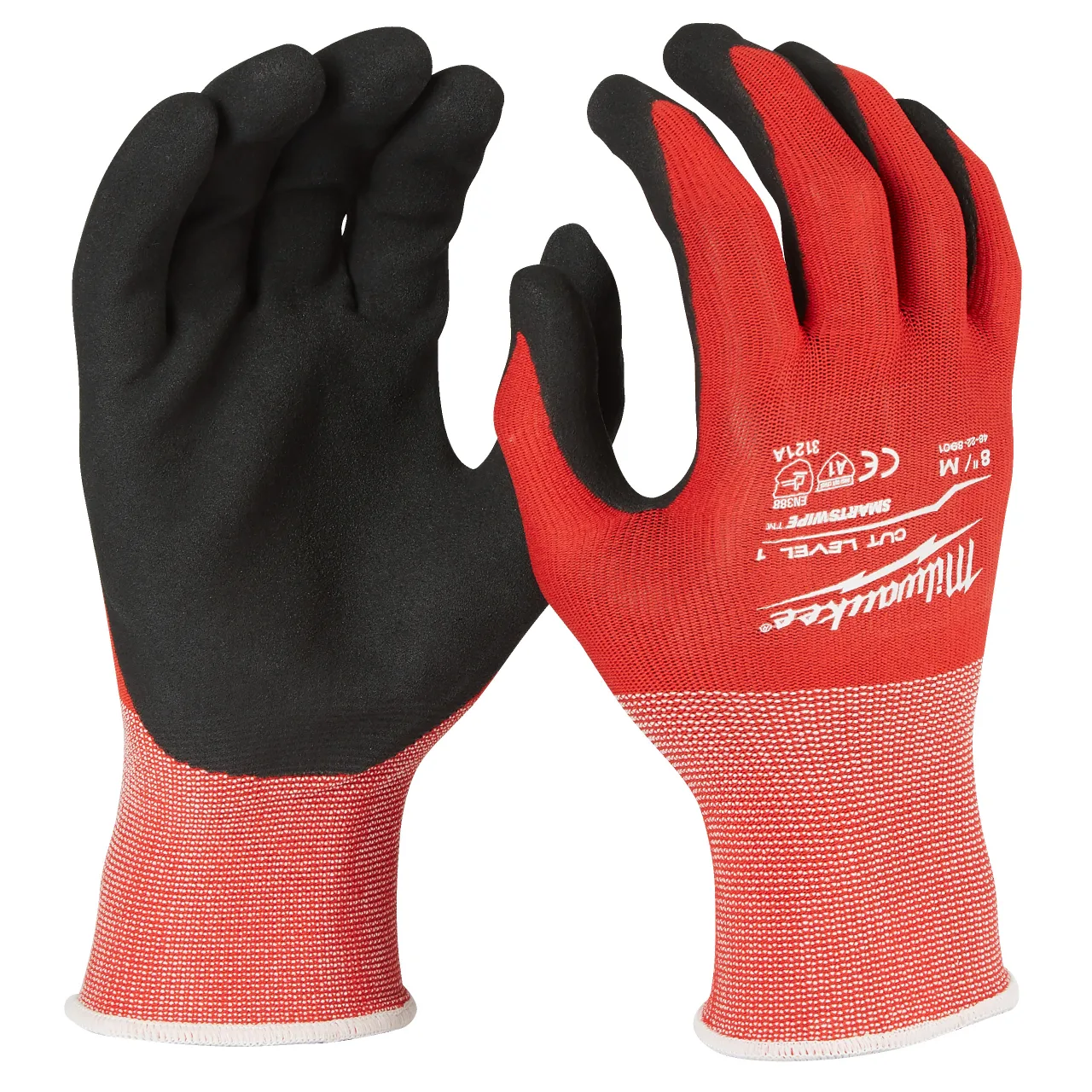 Cut A Gloves Gants Anti Coupure Niveau 1 - S/7 - Pack 12 Pcs