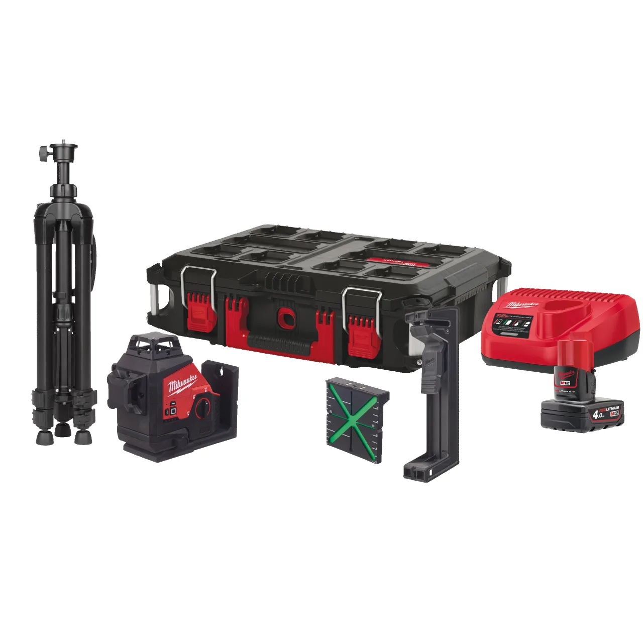 M12 3PL M12™ mini kit laser vert 3 lignes 360°