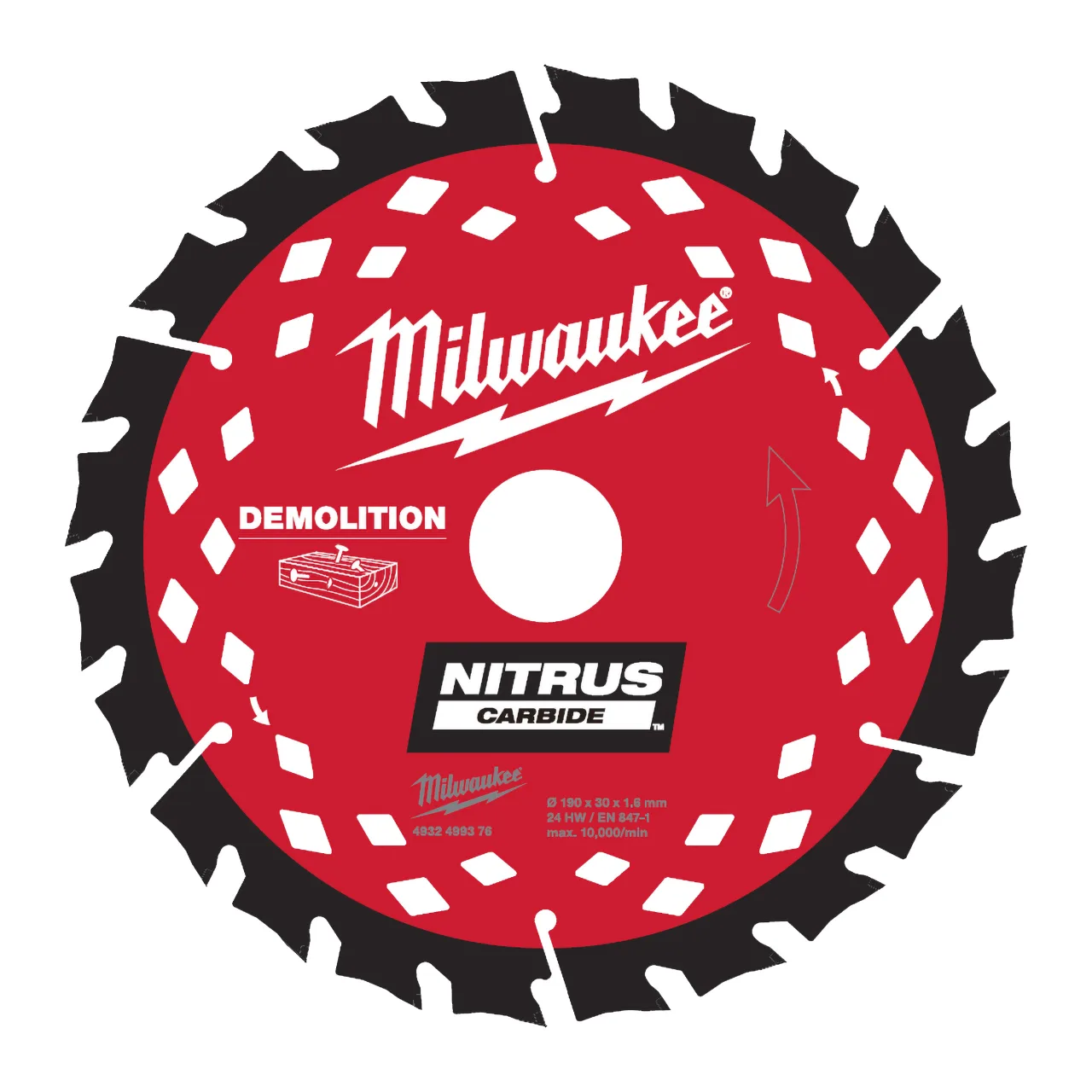 Circular Saw Blades - Demolition Lame de scie circulaire bois & bois clouté NITRUS™