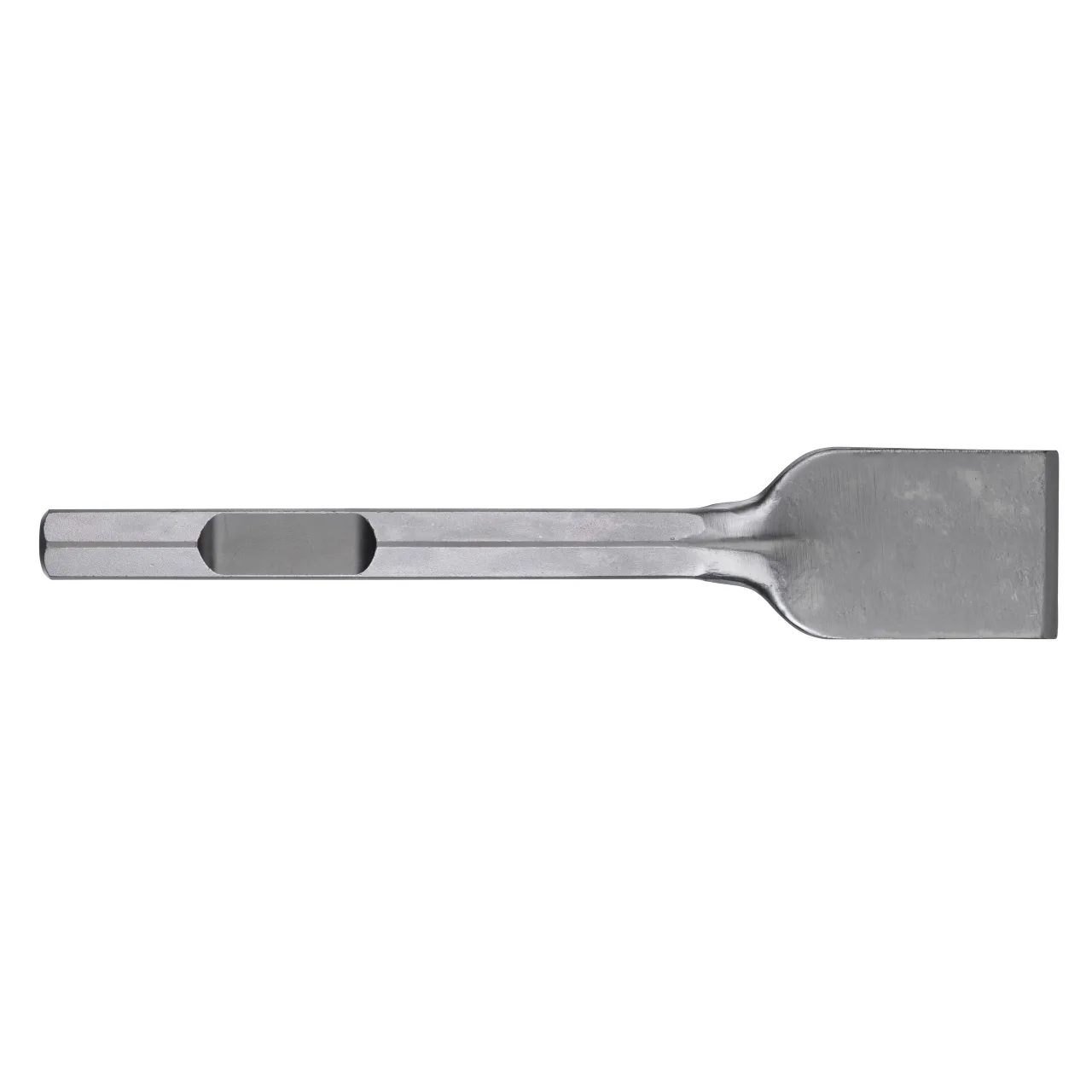 28 mm Hex Flat Wide Chisel Burin large plat 400 mm K-Hex 28 mm