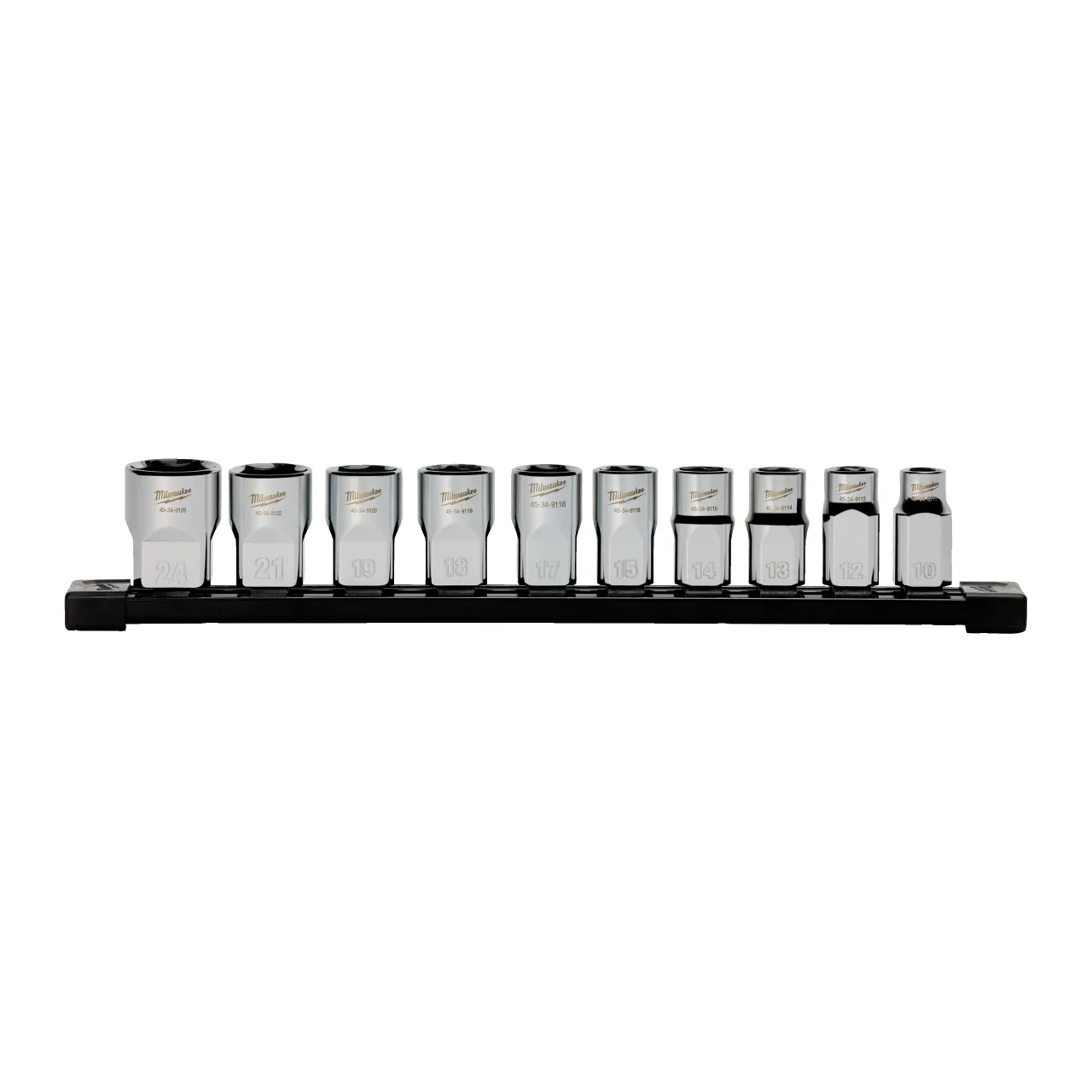 1/2'' Drive chrome socket set