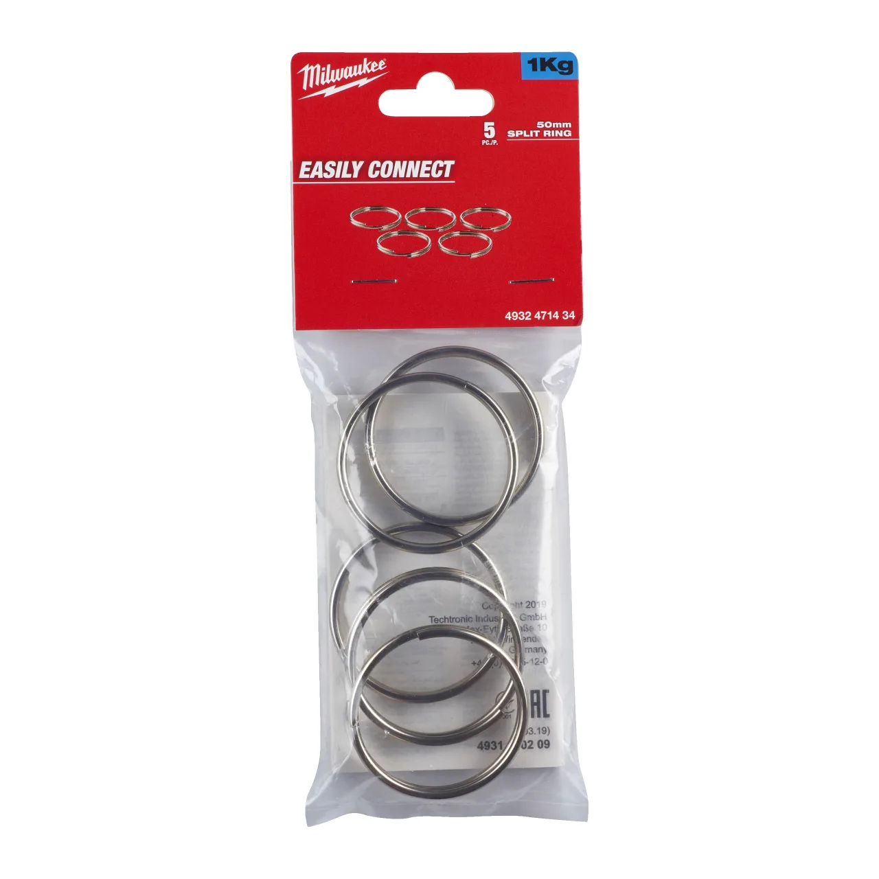 Anneau d'attache diamètre 50 mm Tool Lanyard Accessory