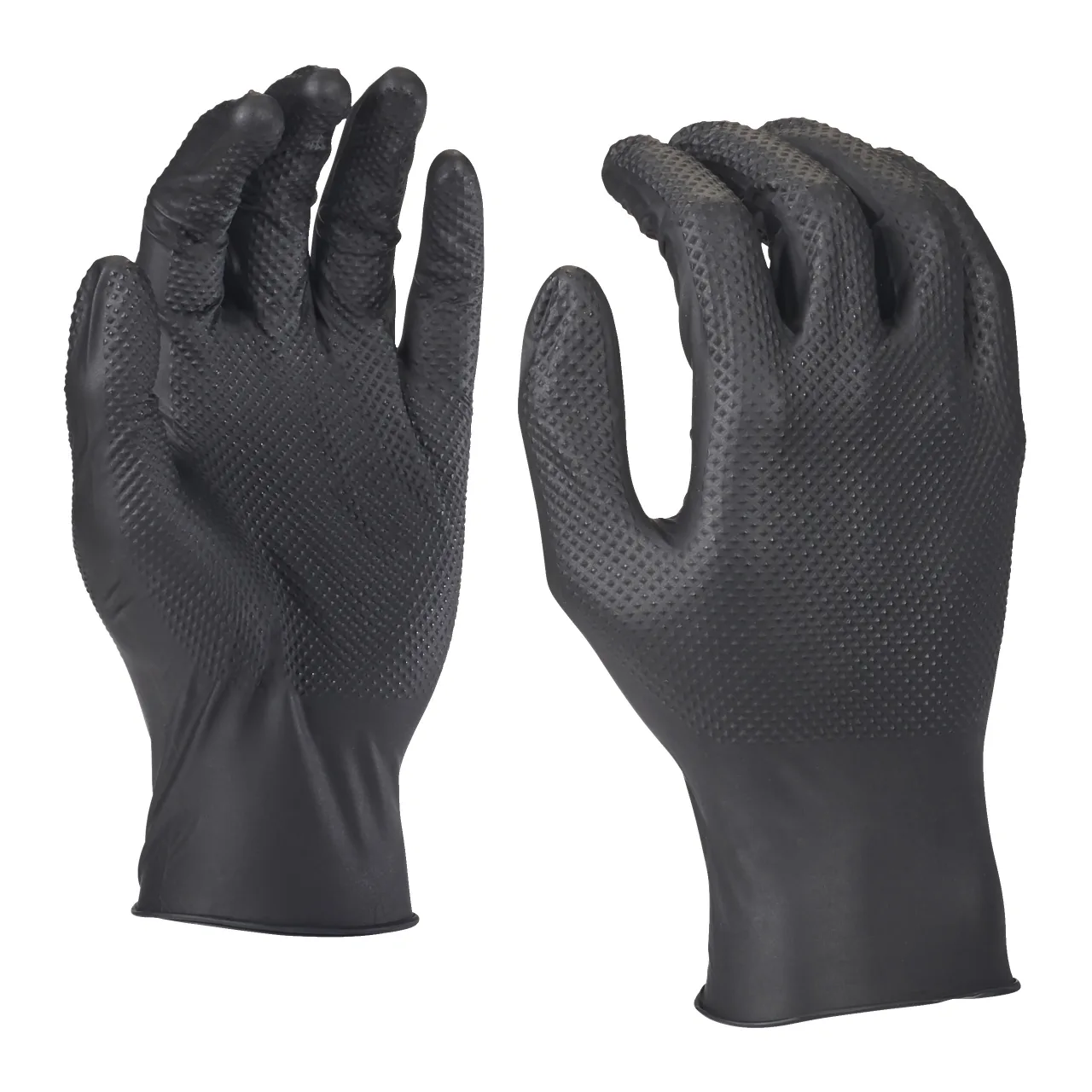 Nitrile Disposable Gloves Grip Boîte gants nitrile jetables - 10/XL - 50PC