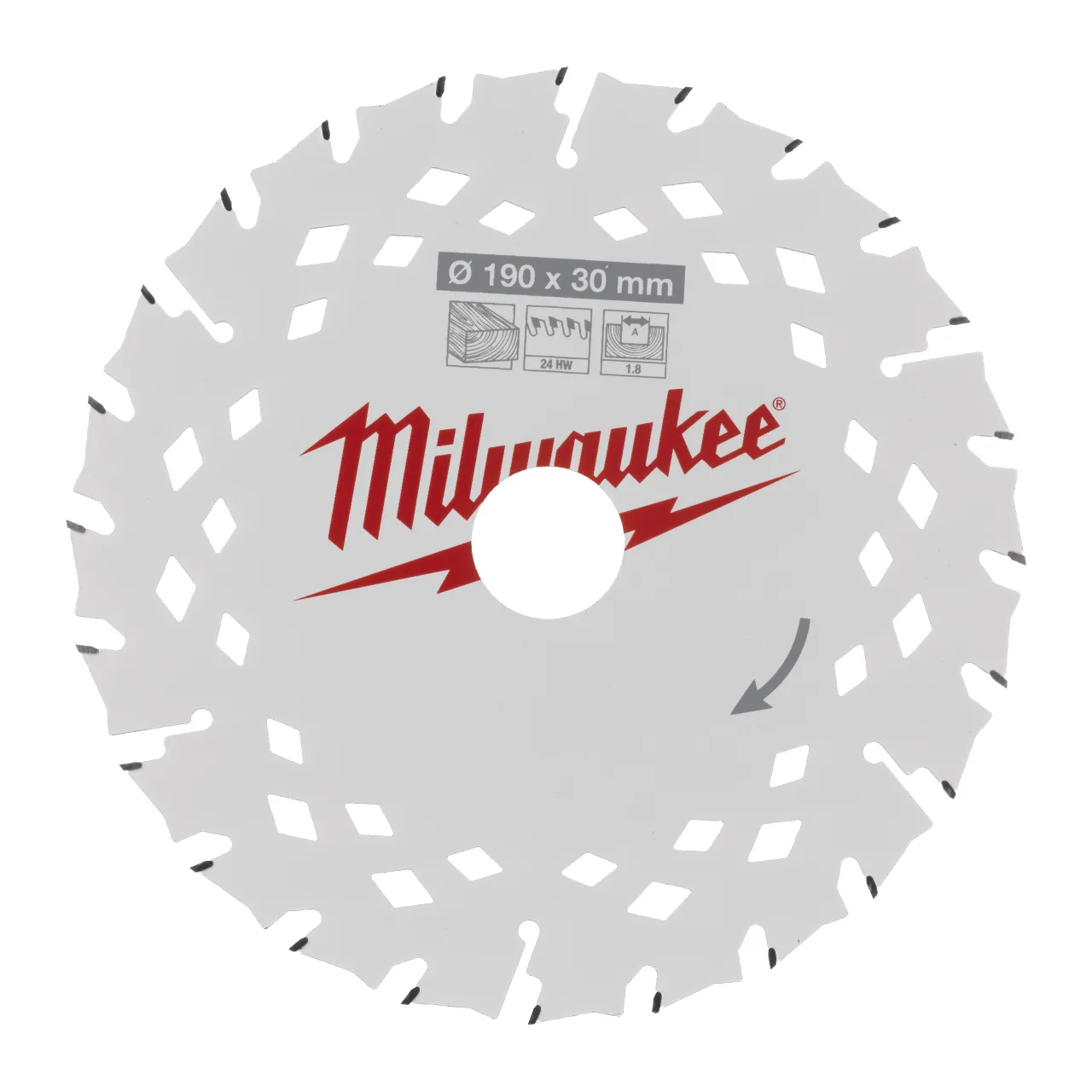 Circular Saw Blade - Wood LAME SCIE CIRCULAIRE 190X30X1,8X24 ALTERNE