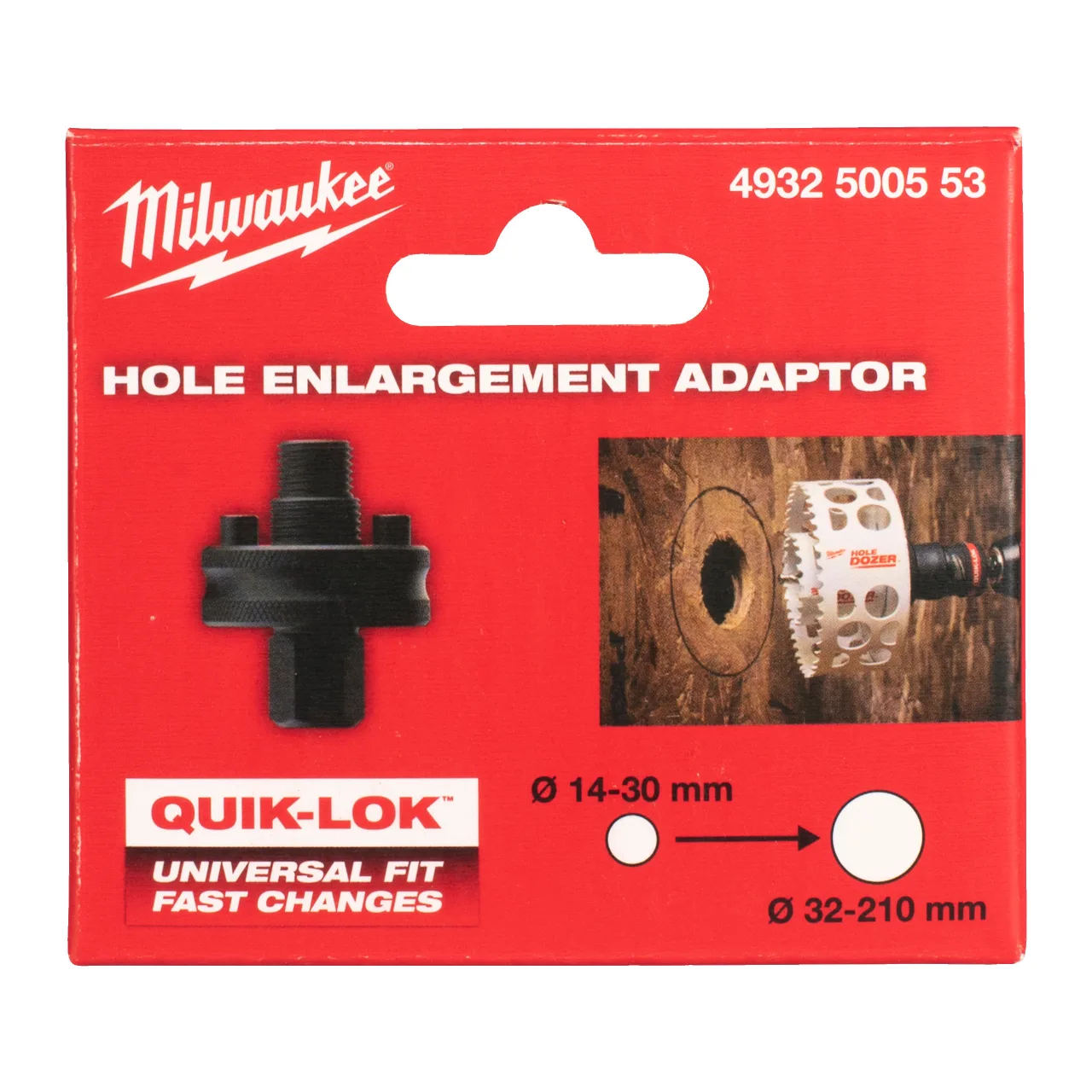 ADAPTATEUR ELARGISSEMENT QL-1 pc Holesaw System Attachments