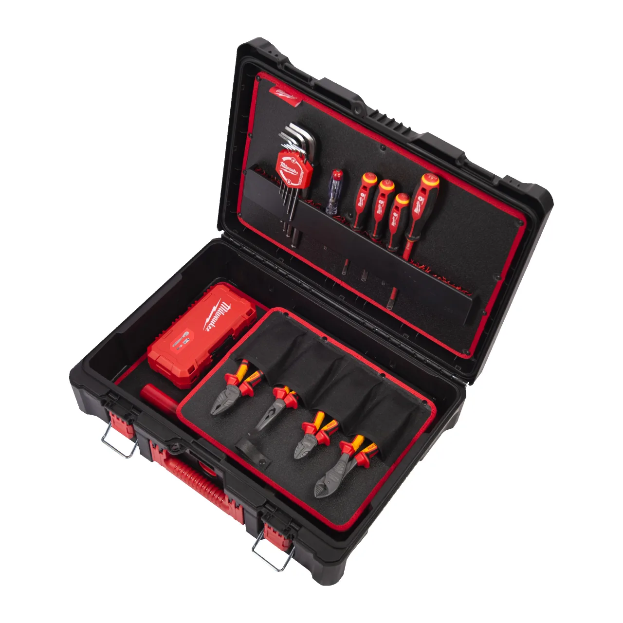 CAISSE OUTILS PACKOUT ELECTRICIEN 62pcs Packout Electrician Set
