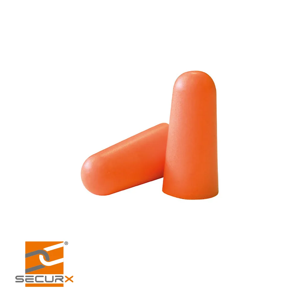 Bouchons d'oreille foam - EN 352-2, prix par 10 paires - 34 dB - SECURX