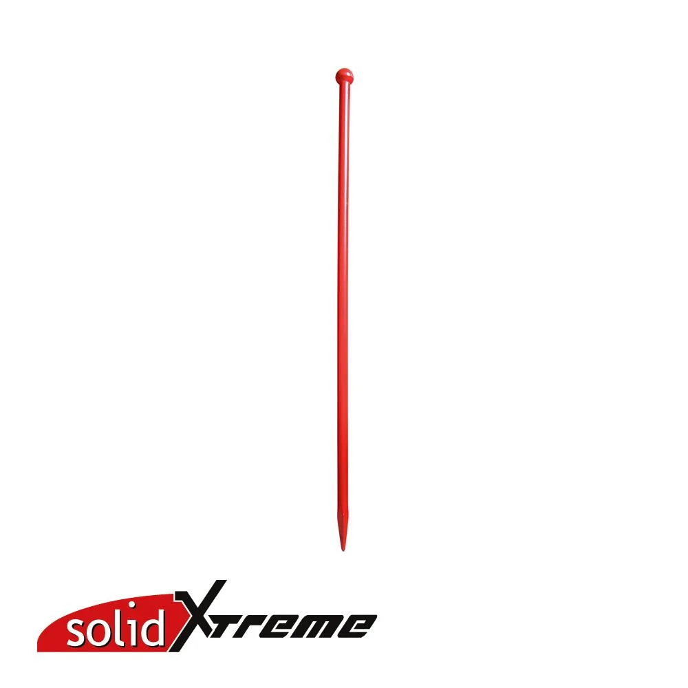 Barre à mine - ronde, boule + pointe - 1000 x 28 mm - SOLID XTREME