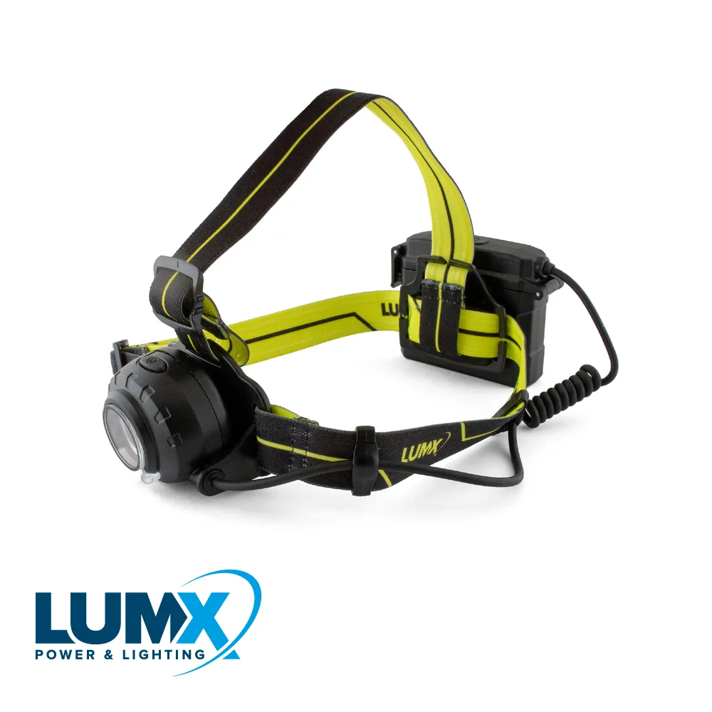 LUMX Lampe frontale LED - TCT-755, rechargeable, extra longue autonomie, 755 lm, IP 66