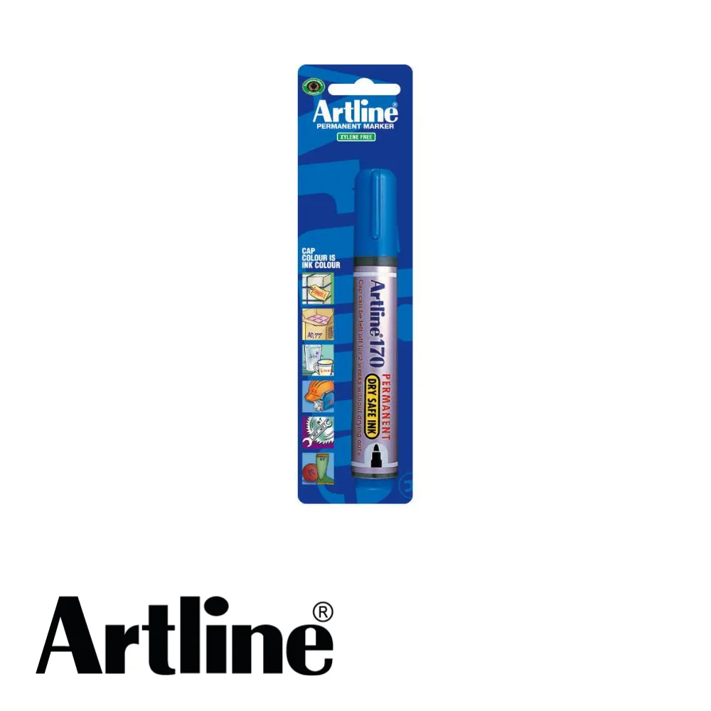 ARTLINE Marqueur - DRY SAFE 170, rouge, pointe ronde, blister - 2 mm (0647112)