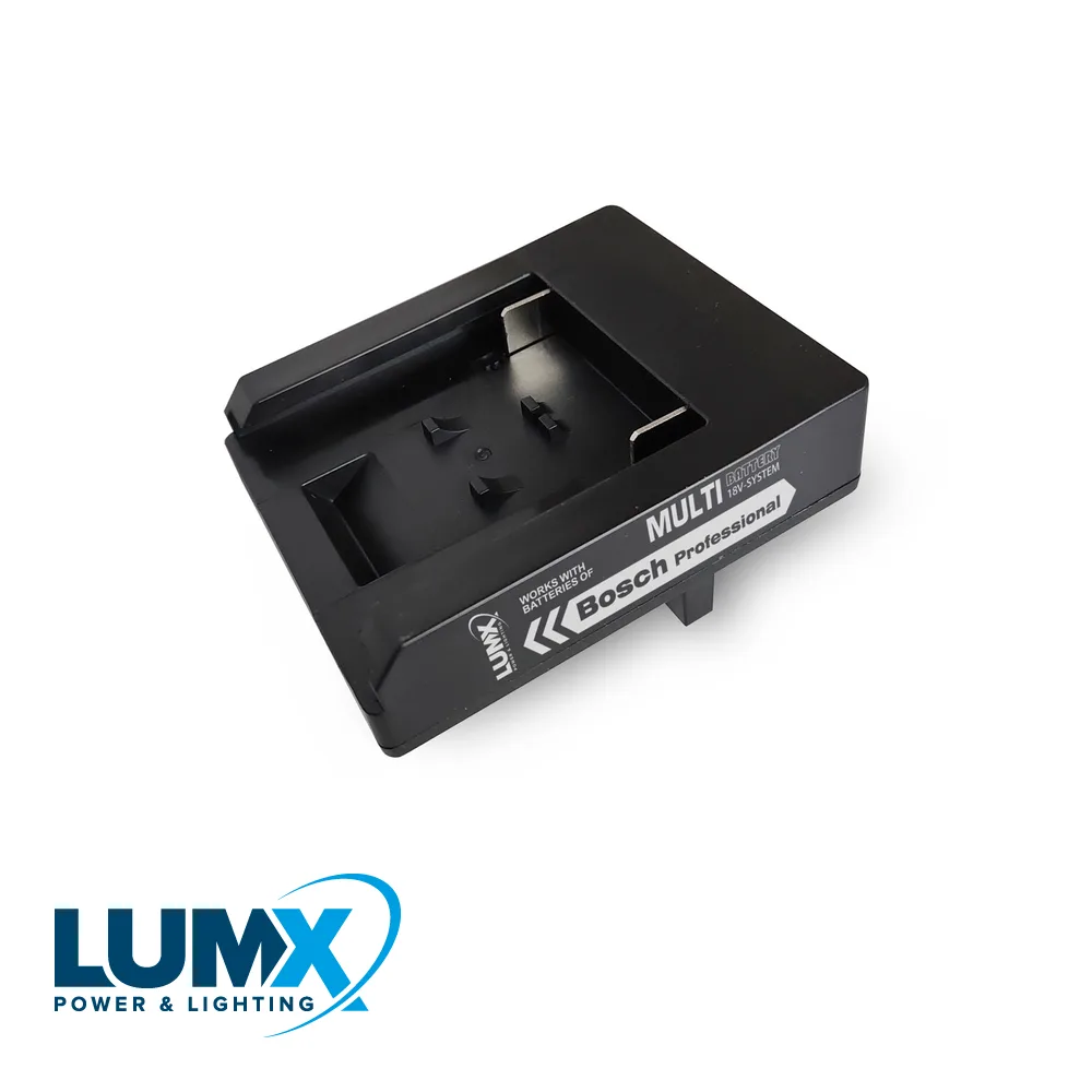 Adaptateur - BOSCH batterie - pour série-M, GALAXY MULTI-BATTERY HYBRID - LUMX