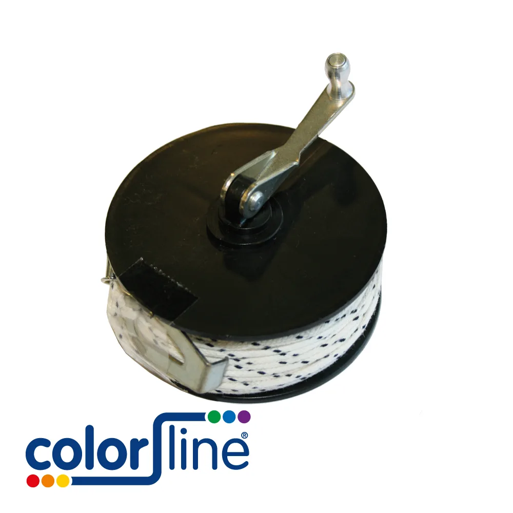 COLOR LINE Corde de rechange - pour LONGO DUO, RONDO DUO, avec manivelle - 30 m x Ø 1,5 mm