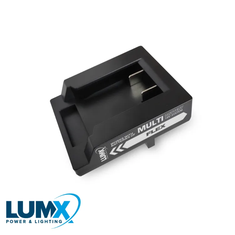 Adaptateur - FLEX batterie - pour série-M, GALAXY MULTI-BATTERY HYBRID - LUMX