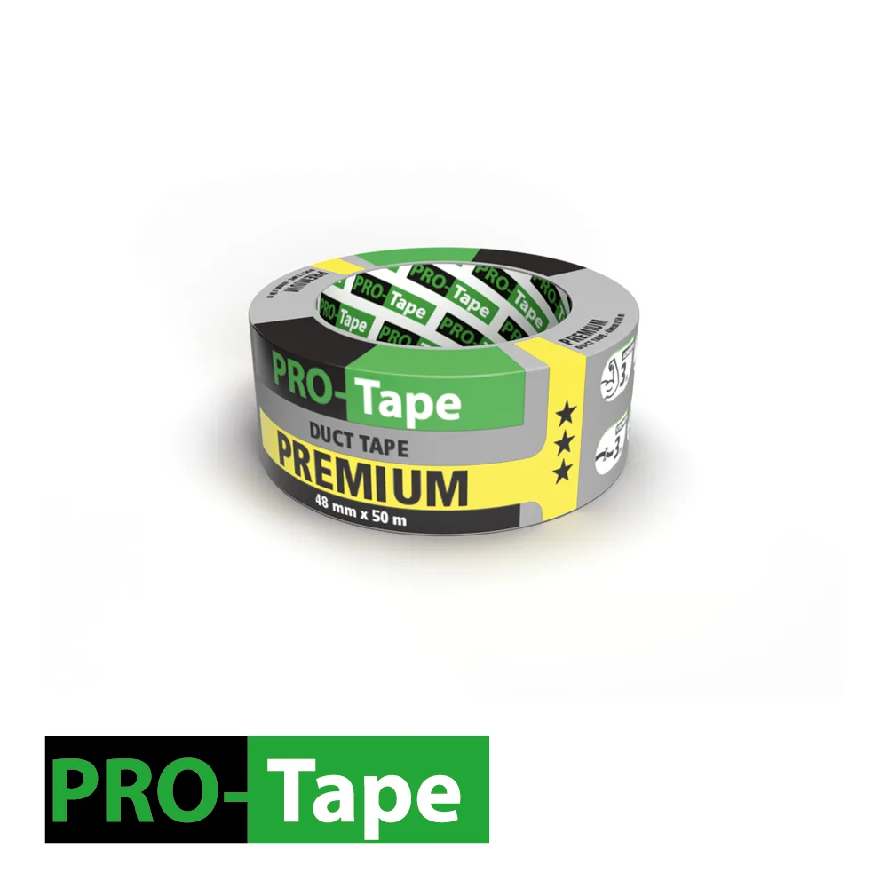 Duct Tape - PREMIUM, gris - 48 mm x 50 m - PROTRAPE (EX ST 4471101)