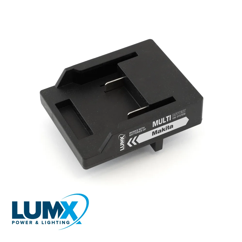 Adaptateur - MAKITA batterie - pour série-M, GALAXY MULTI-BATTERY HYBRID - LUMX