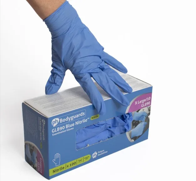 GANT NITRILE NON-POUDRE (boîte de 100 pièces)