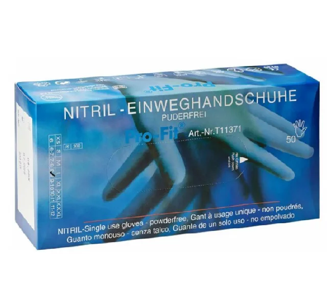 GANT JETABLE NITRILE (boîte de 50 pièces)